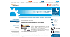 Desktop Screenshot of industriepreis.de